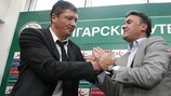 Luboslav Penev is unveiled as the new Bulgaria coach