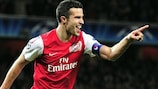 Robin van Persie is profiting from a rare injury-free spell