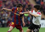 Park Ji-Sung (right) in action during May's UEFA Champions League final at Wembley