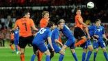 The Netherlands were made to work hard for their victory against Moldova