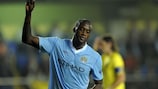 Mancini behind Touré's forward thinking for City