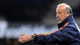 Vicente del Bosque knows time is ticking before Spain's title defence