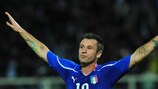 Antonio Cassano will hope to be involved at UEFA EURO 2012 after playing a key role in qualifying