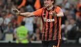 Yevhen Seleznyov celebra su gol ante el Olexandriya