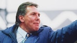 Eddie May pictured as Cardiff manager in 1994