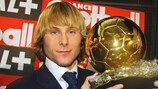 Former Ballon d'Or winner Pavel Nedvěd was present at the opening of the Czech House in Wroclaw this week