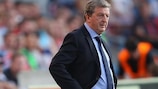England manager Roy Hodgson looks on during the match in Oslo