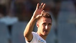 Miroslav Klose enjoyed a productive first season at Lazio... and now for the EURO