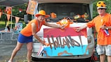 Тун и Марго Винтеры по дороге на ЕВРО-2012 проехали в доме на колесах 2,500 километров