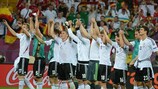 A Alemanha festeja a vitória