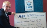 Управляющий директор CAFE Джойс Кук рада обилию голов на ЕВРО-2012
