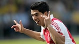 Ajax's Luis Suárez scored one and made the other against Dinamo Zagreb