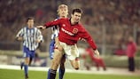 Eric Cantona und United mussten sich geschlagen geben