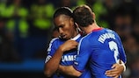 Didier Drogba (Chelsea FC) a une nouvelle fois signé un match plein, avec un but et une passe décisive