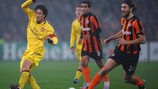 Tomáš Rosický (Arsenal FC) e Dmytro Chygrynskiy (FC Shakhtar Donetsk)