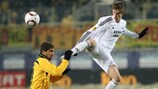 Kostas Mendrinos (Aris Thessaloniki FC) gegen Markus Henriksen (Rosenborg BK)