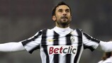 Mirko Vučinić abriu o activo para a Juventus