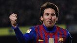 Lionel Messi está em grande forma