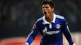 Klaas-Jan Huntelaar ya suma seis goles con el Schalke en la presente edición de la Europa League