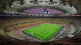 Hier geht's am 9. Mai rund: die National Arena in Bukarest