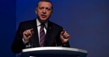 Le Premier ministre turc Recep Tayyip Erdoğan dans son allocution devant le XXXVIe Congrès ordinaire de l'UEFA
