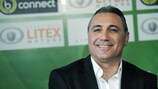 Hristo Stoichkov took charge of Litex in January