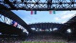 Сборыне Италии и Ирландии 18 июня провели на "Мейски" матч ЕВРО-2012