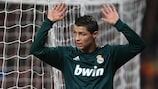 Madrids Cristiano Ronaldo feierte seinen Treffer angemessen zurückhaltend