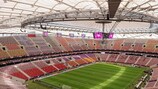 Im Nationalstadion Warschau findet das Endspiel statt