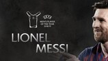 Lionel Messi est nommé pour le prix du Joueur de l'année de l'UEFA