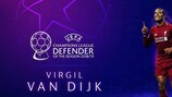 Virgil van Dijk, Defensa de la Temporada de la UEFA Champions League