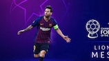 Lionel Messi, Delantero de la Temporada de la UEFA Champions League