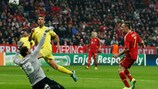 Franck Ribéry marca o primeiro golo do jogo, logo aos três minutos