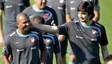 Returning midfielder Mehmet Aurélio and reserve goalkeeper Tolga Zenglin are among the available Turkey players