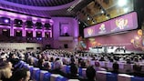 The UEFA EURO 2012 qualifying draw was held in Warsaw on Sunday