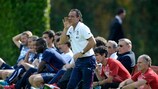 Cesare Prandelli's Italy side take on Estonia on Friday