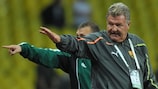 John Toshack has overseen his first UEFA EURO 2012 win as FYROM coach