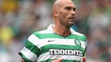 Daniel Majstorovic in action for Celtic