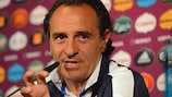 Italy in positive mood for Spain test