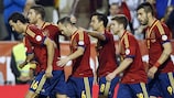 Holders Spain face the Former Yugoslav Republic of Macedonia on matchday one