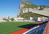 The unique Victoria Stadium in Gibraltar