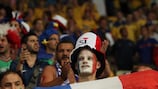 France fans at EURO 2012