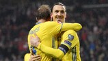 Even at 34, Zlatan Ibrahimović is Sweden's unquestioned star man
