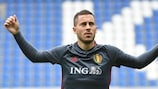 Eden Hazard will captain Belgium at UEFA EURO 2016 in the absence of Vincent Kompany