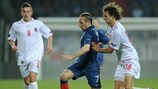 Franck Ribéry, en su vuelta a la selección francesa tras el Mundial de 2010