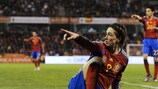 L'Espagnol Fernando Torres a marqué deux fois contre le Liechtenstein