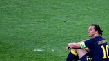 Zlatan Ibrahimović se mostró frustrado por la derrota