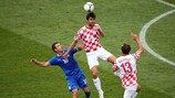 La Croatie a rencontré l'Italie à Poznan jeudi