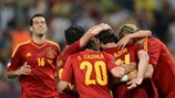 Только что сборная Испании во второй раз поразила ворота Юго Льориса