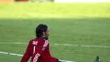 Israels Torhüter Dudu Aouate in der Qualifikation zur UEFA EURO 2012